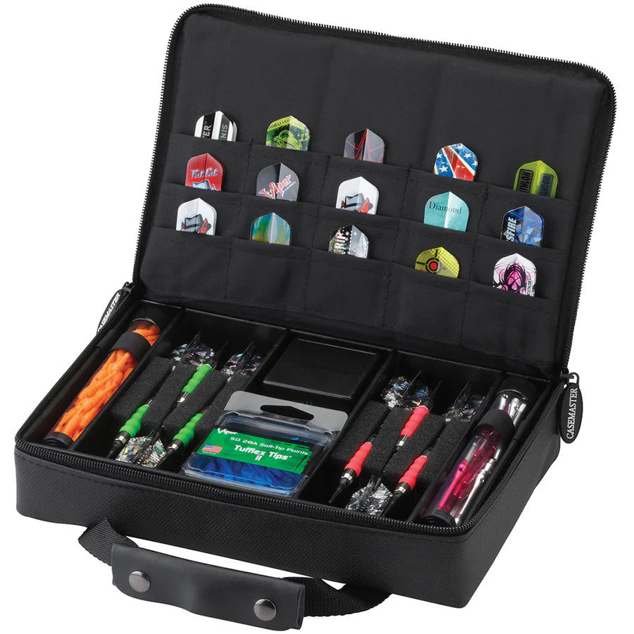 Casemaster Classic Black Nylon Dart Case